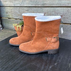 NWT Cole Haan Quiana Suede Waterproof Boots